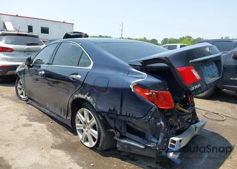 2007 Lexus Es 350 z USA, uszkodzony, nr VIN JTHBJ46G272147936